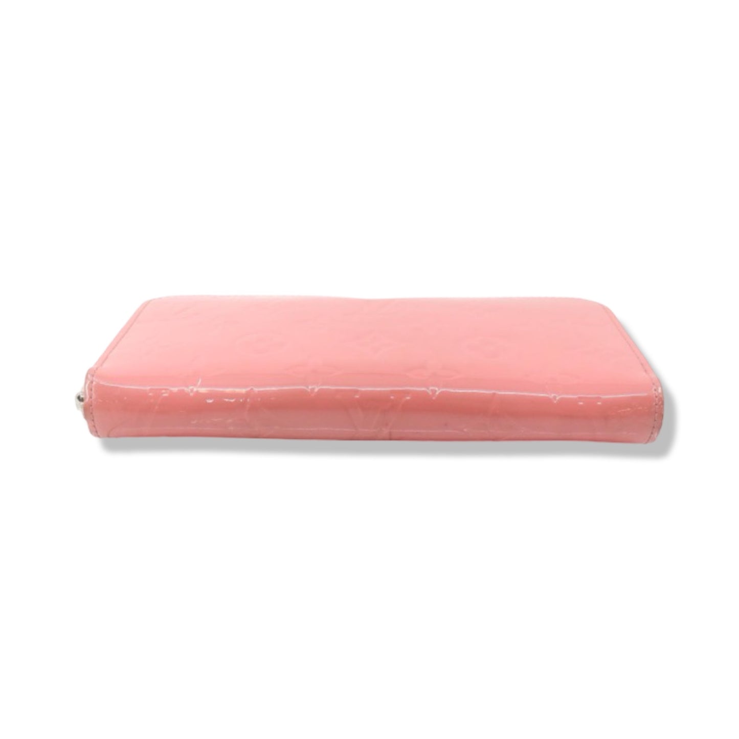 Pre-Owned Louis Vuitton Barbie Pink Vernis Zippy Wallet - LV1345