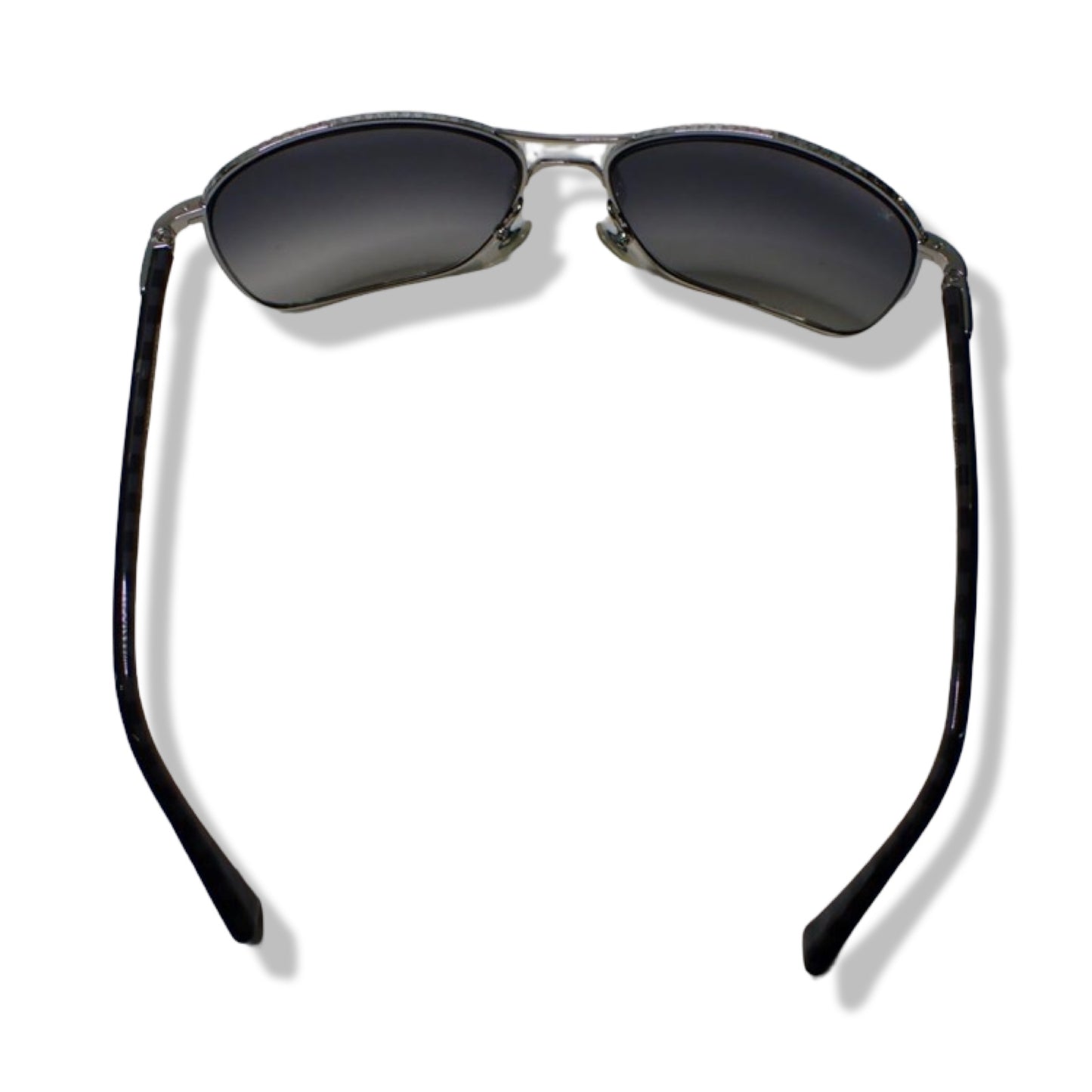 Pre-Owned Louis Vuitton Conspiration Pilote Silver Sunglasses - LV1100