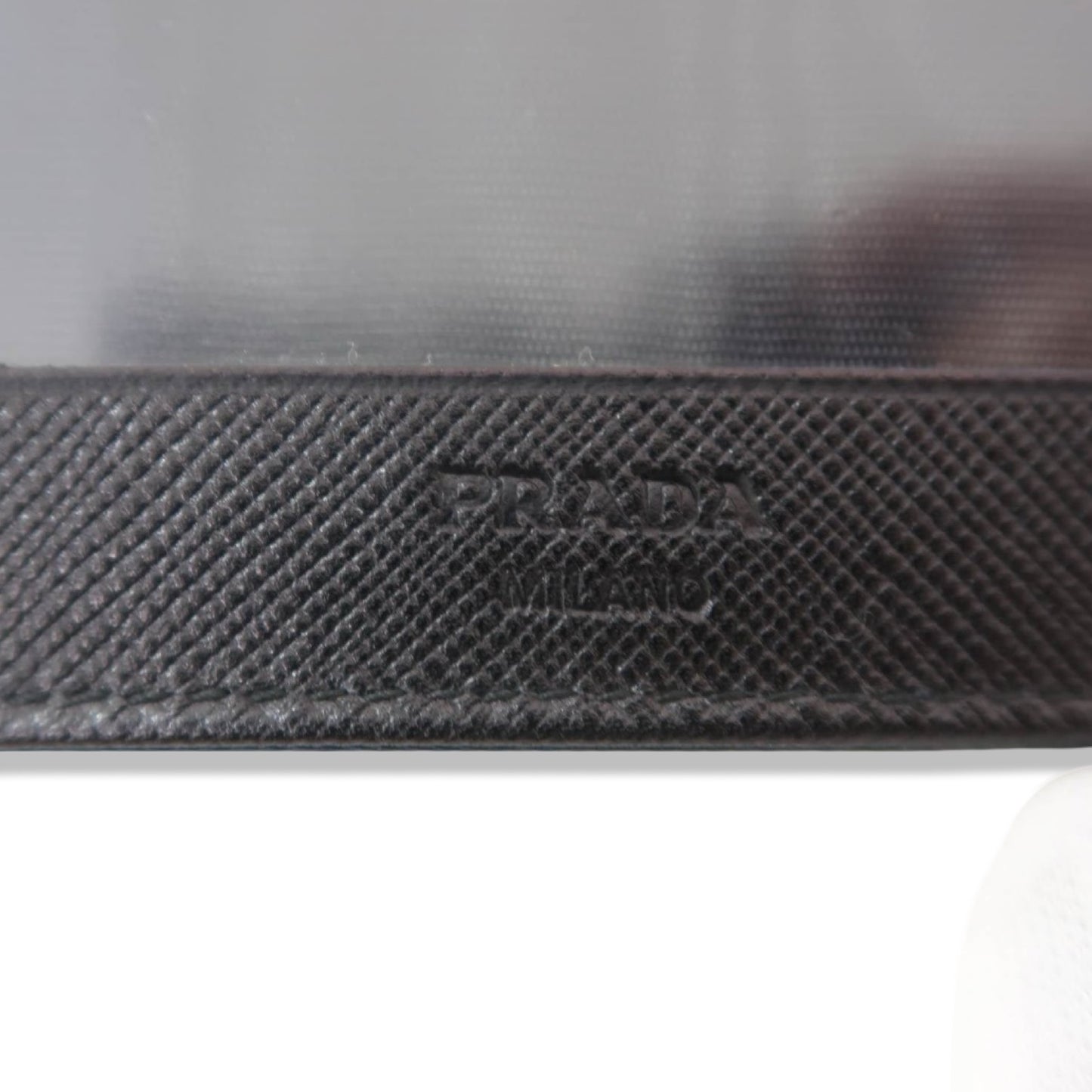 Pre-Owned Prada Nylon Card Holder - Dark Navy - P1035