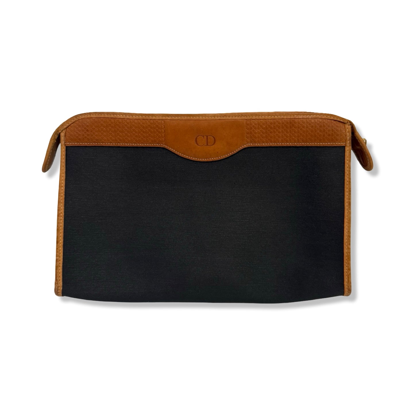 Pre-Owned Dior Coated Canvas Zip Pouch - DIO1013