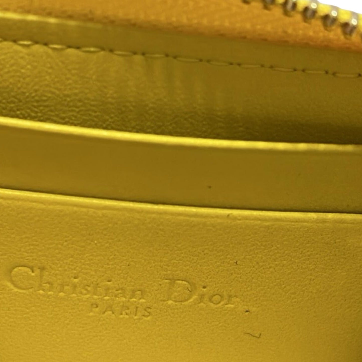 Pre-Owned Dior Leather Lady Dior Coin Case - DIO1018