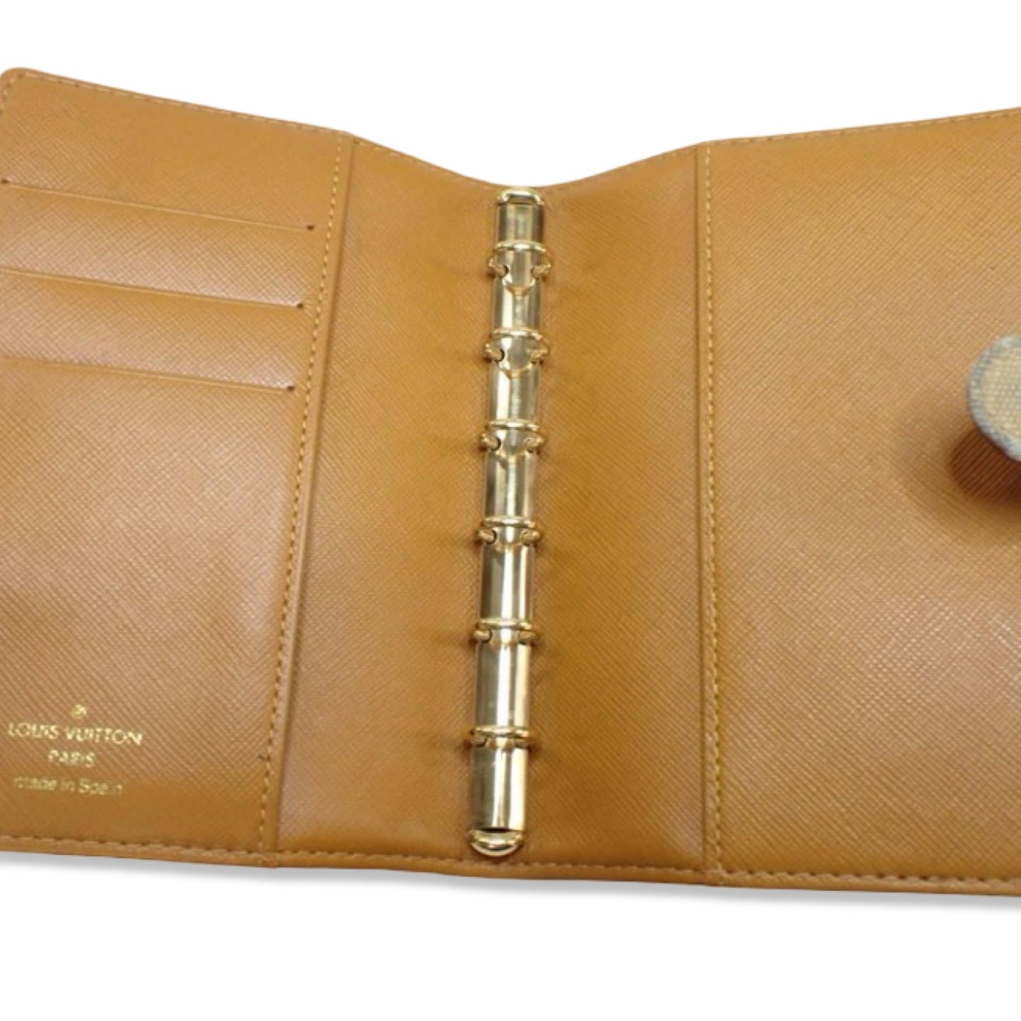Pre-Owned Louis Vuitton Monogram MiniLin Canvas Small Ring Agenda Cover - LV1449