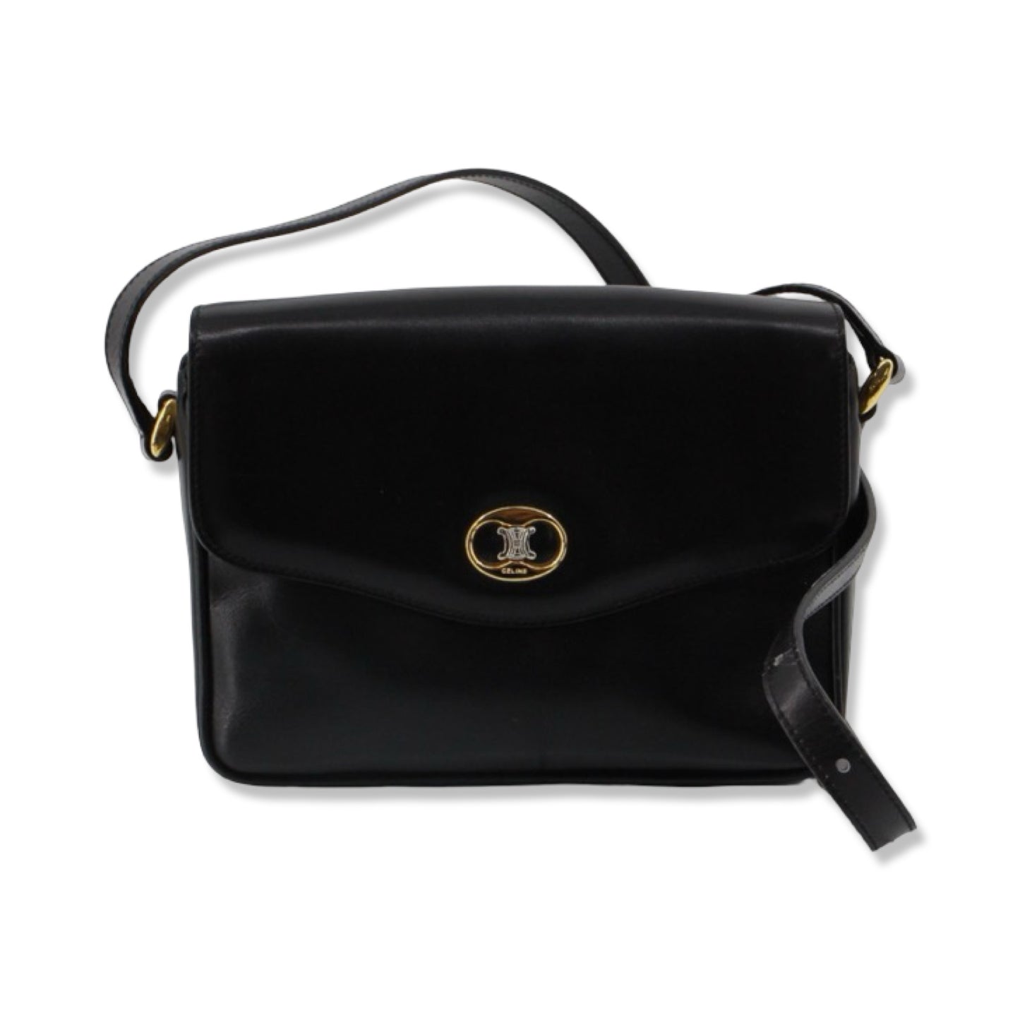 Pre-Owned Celine Leather Triomphe Crossbody - CELINE1018