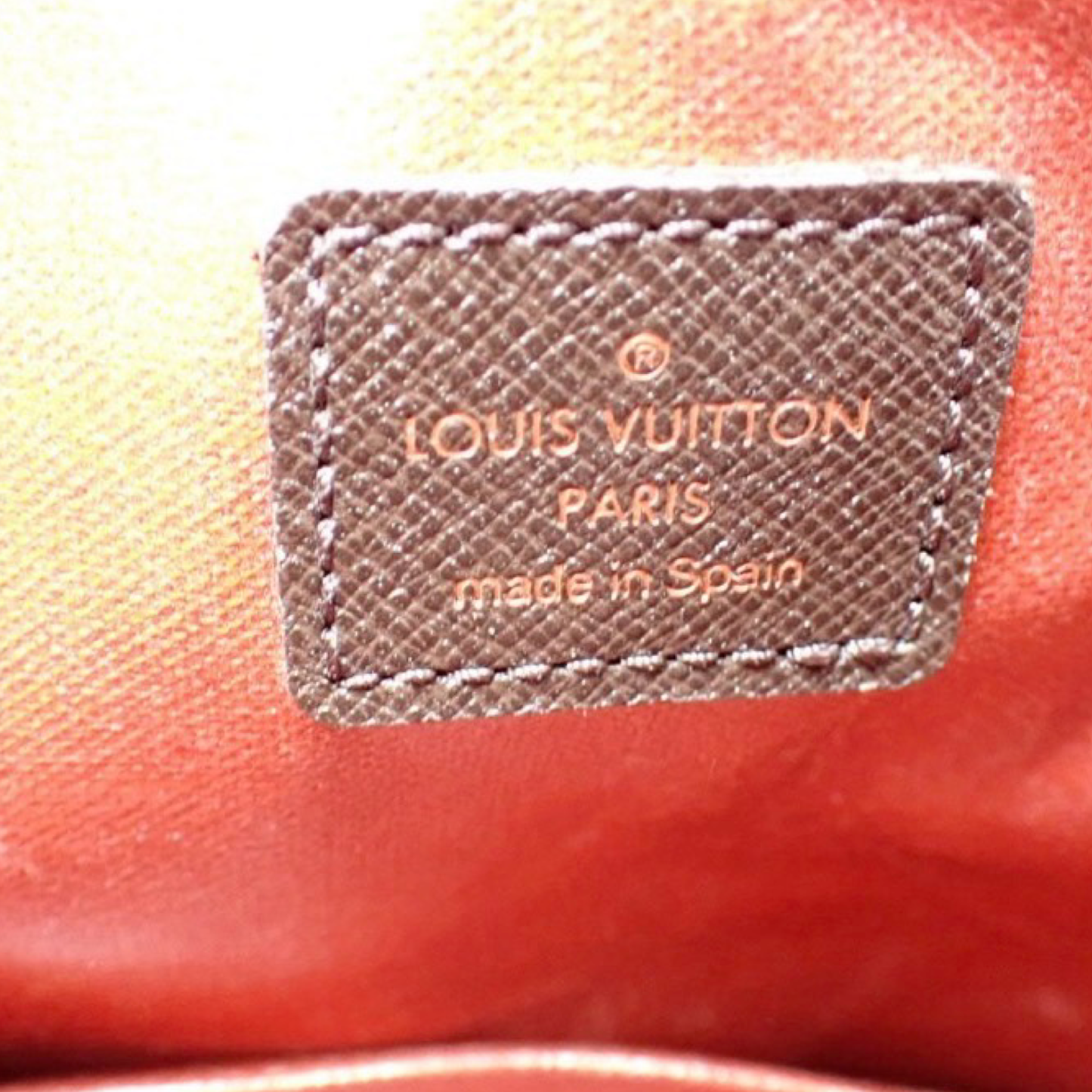 Pre-Owned Louis Vuitton Damier Ebene Canvas Toilette - LV1990