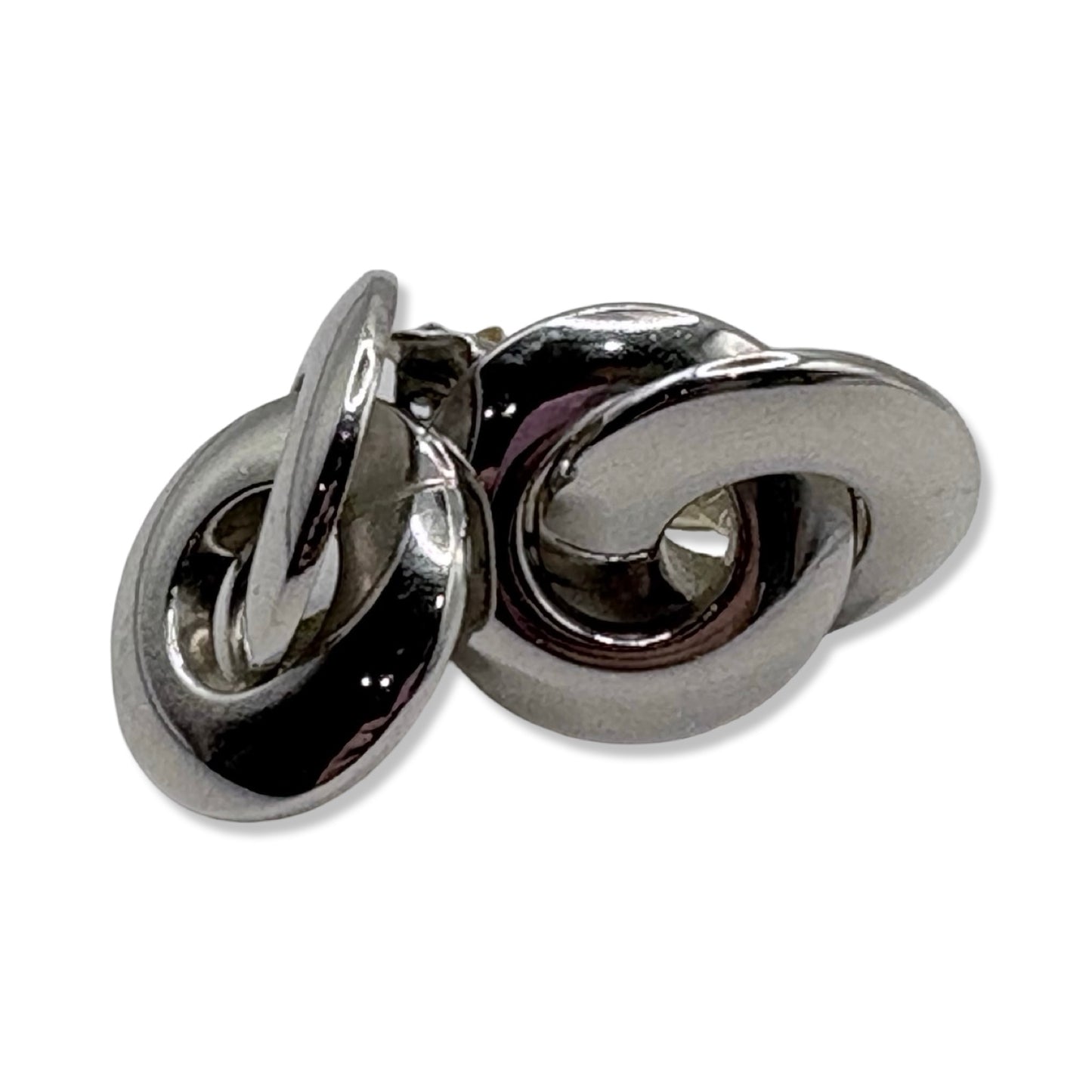 Pre-Owned Christian Dior Silver Clip-On Earrings - DIO1024