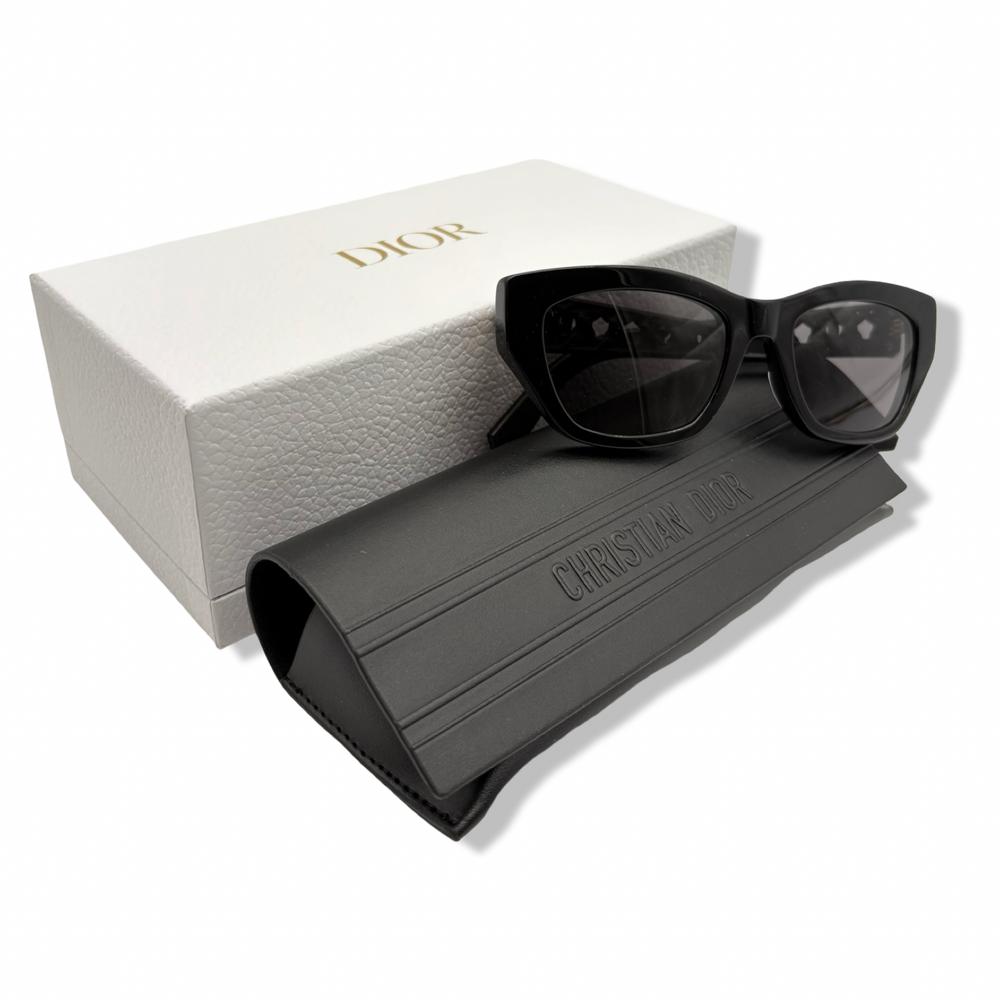 Pre-Owned Dior Very Dior Shiny Black Sunglasses - DIO1088