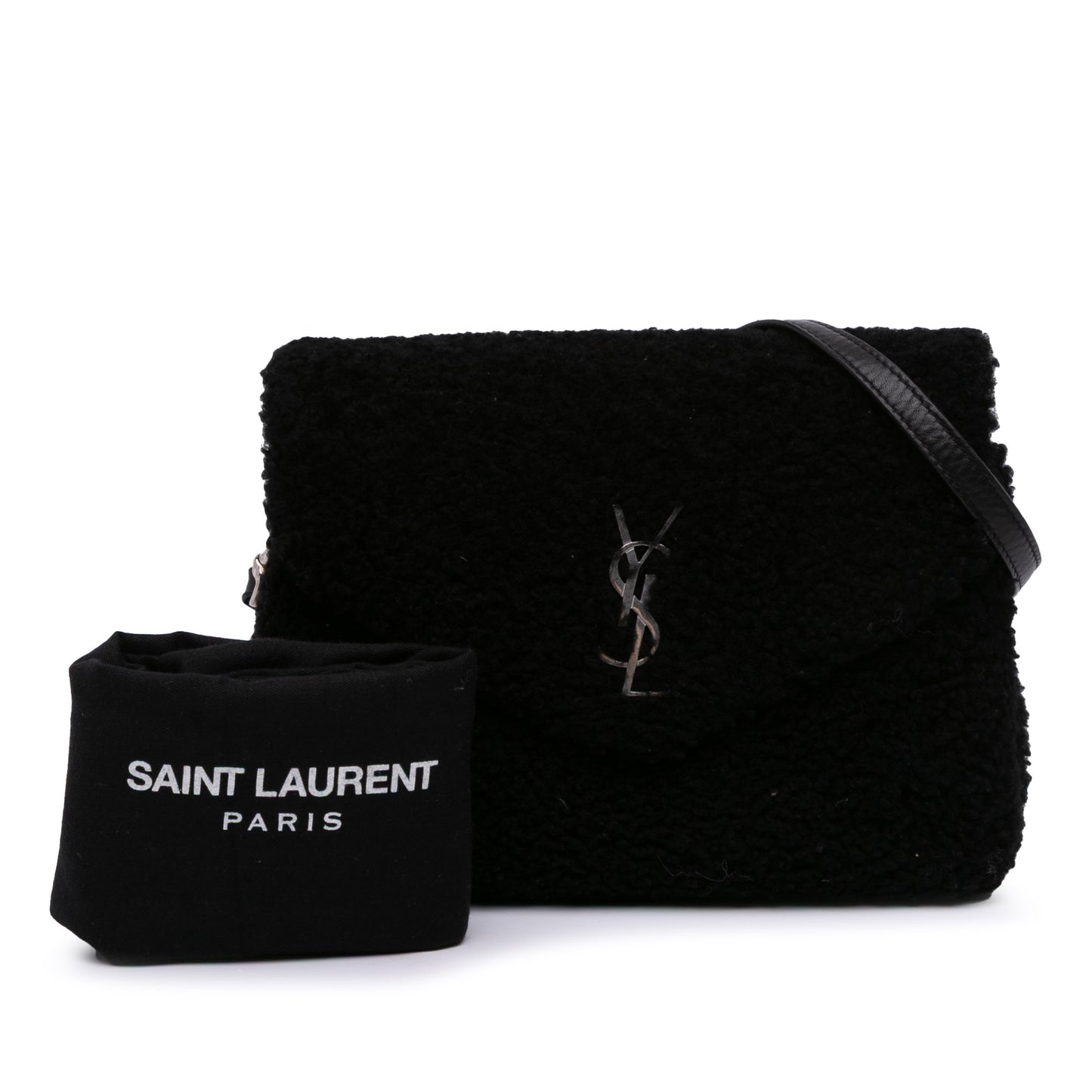 Pre-Owned Yves Saint Laurent Shearling Toy LouLou Crossbody - YSL1017