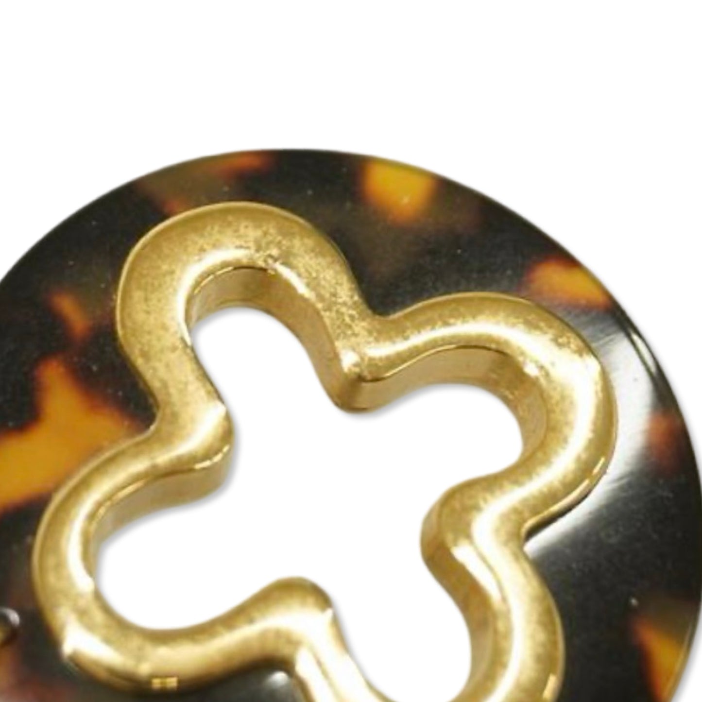 Pre-Owned Louis Vuitton Bijoux Sac Insolence Tortoise Shell Resin Key Ring - LV2022