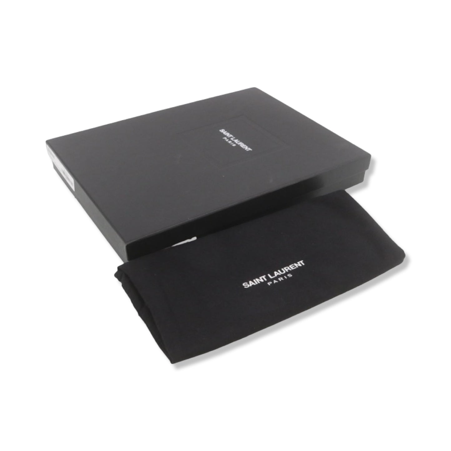 Pre-Owned Saint Laurent Croc Embossed Leather Pouch - YSL1023