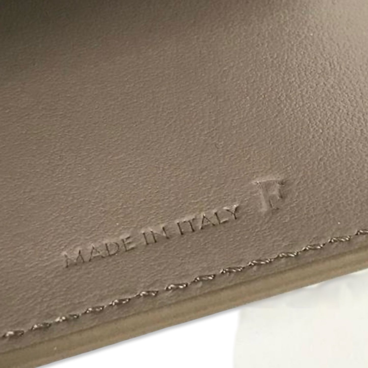 Pre-Owned Celine Leather Wallet **Has "F" initial** - CELINE1022