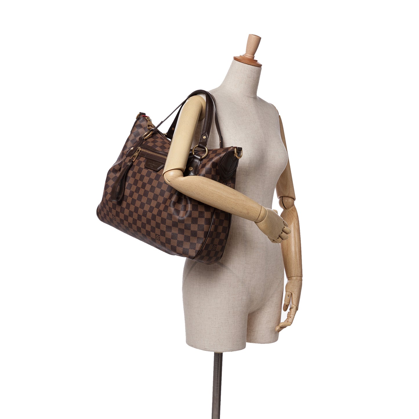 Pre-Owned Louis Vuitton Damier Ebene Canvas Evora MM - LV1461