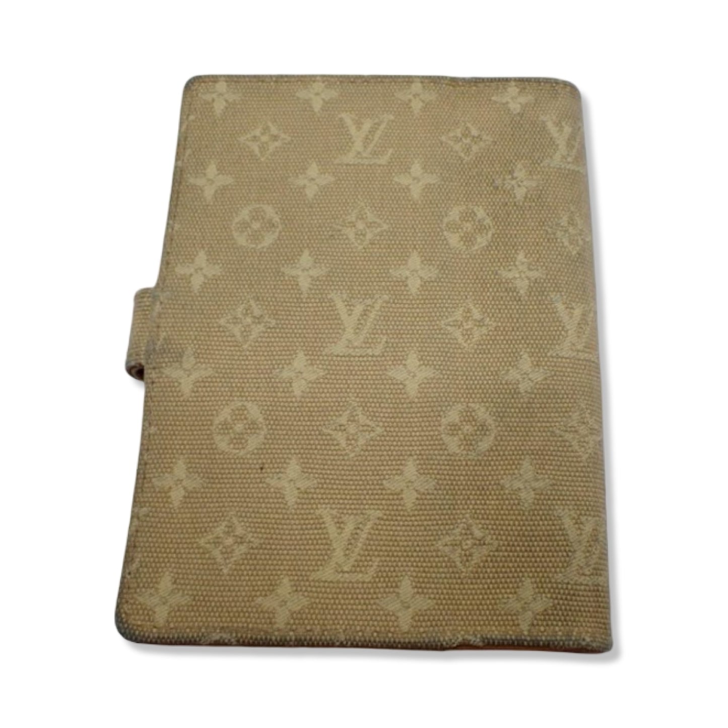 Pre-Owned Louis Vuitton Monogram MiniLin Canvas Small Ring Agenda Cover - LV1449