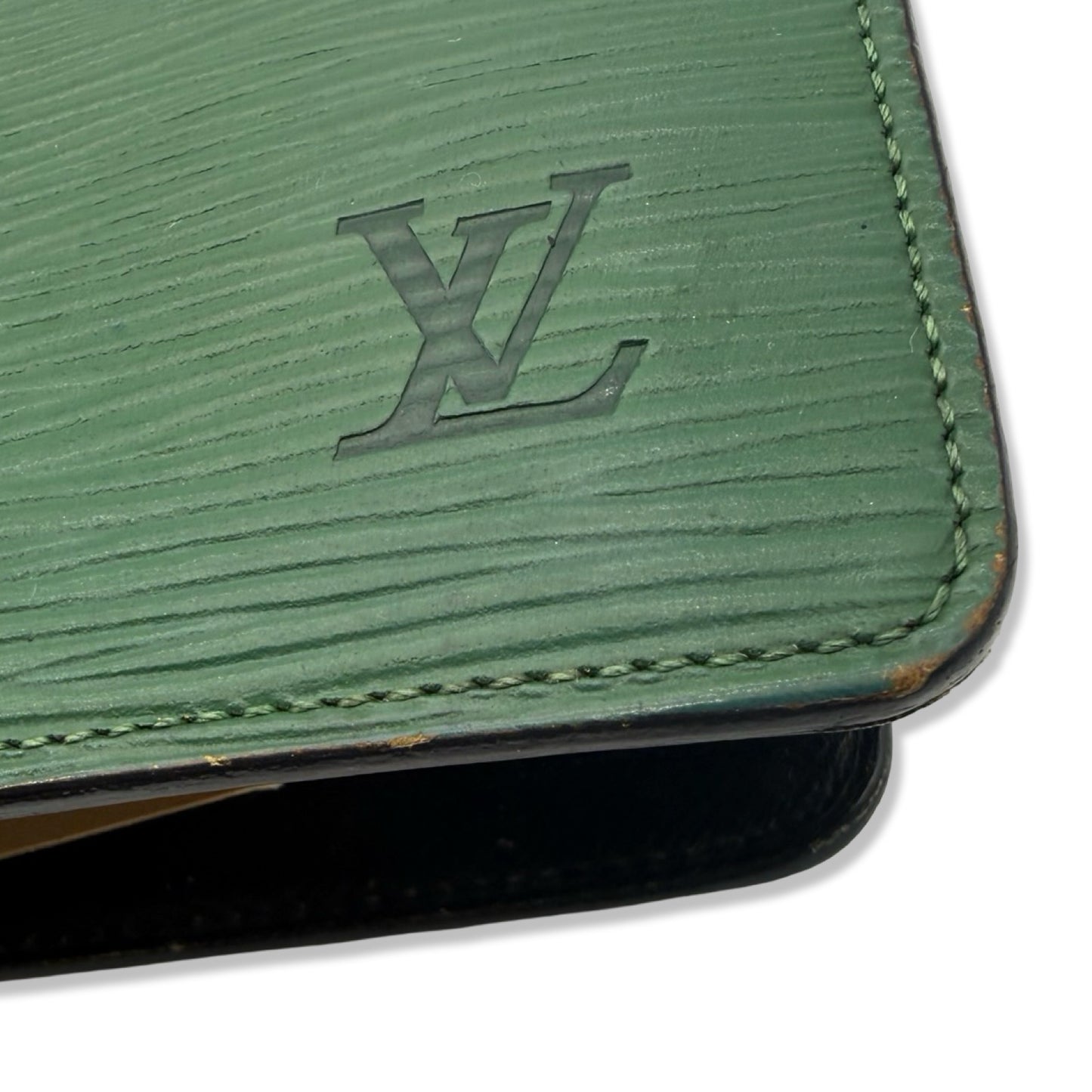 Pre-Owned Louis Vuitton Epi Leather Green Medium Ring Agenda - LV1861