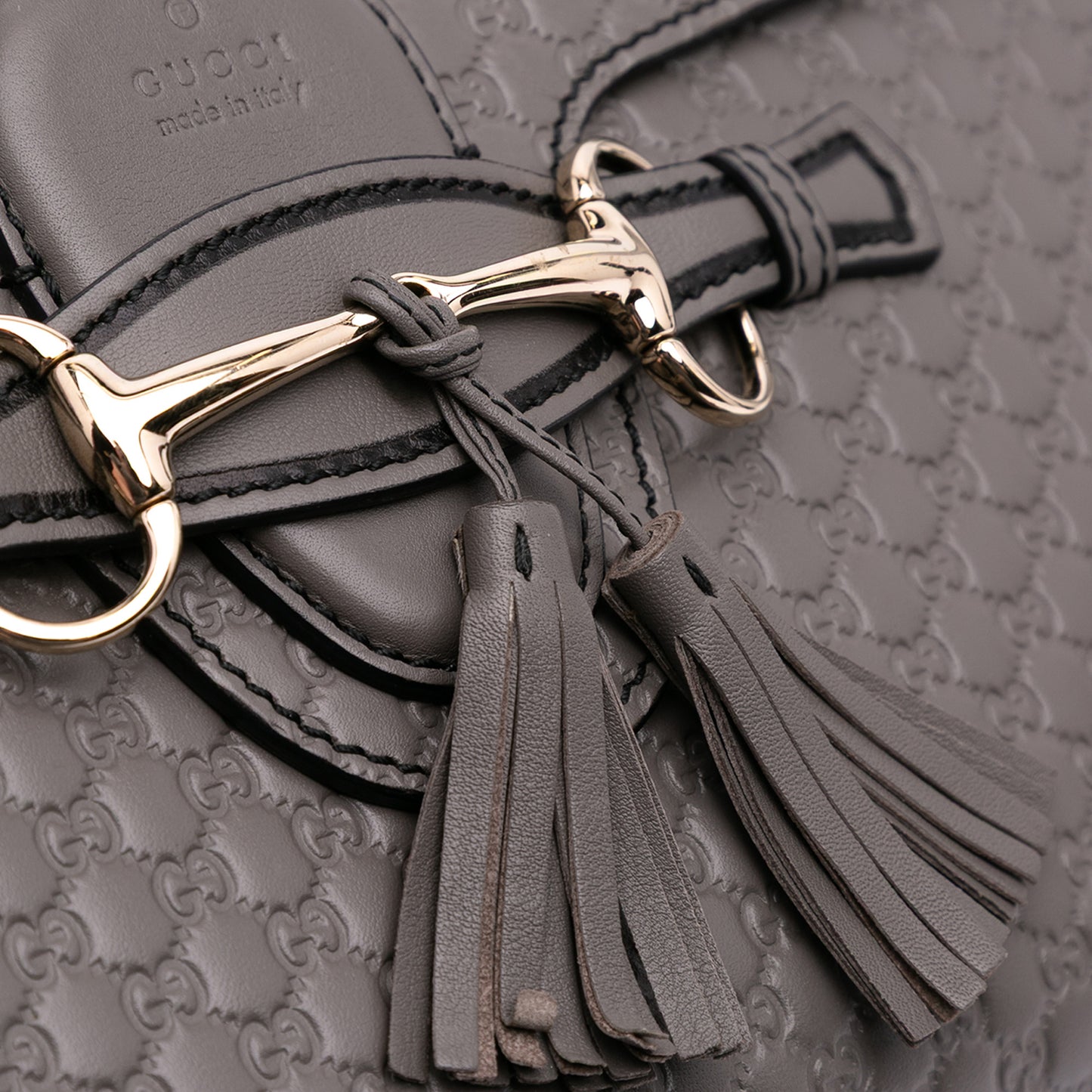 Pre-Owned Gucci Medium Microguccissima Leather Emily Shoulder Bag - G1077