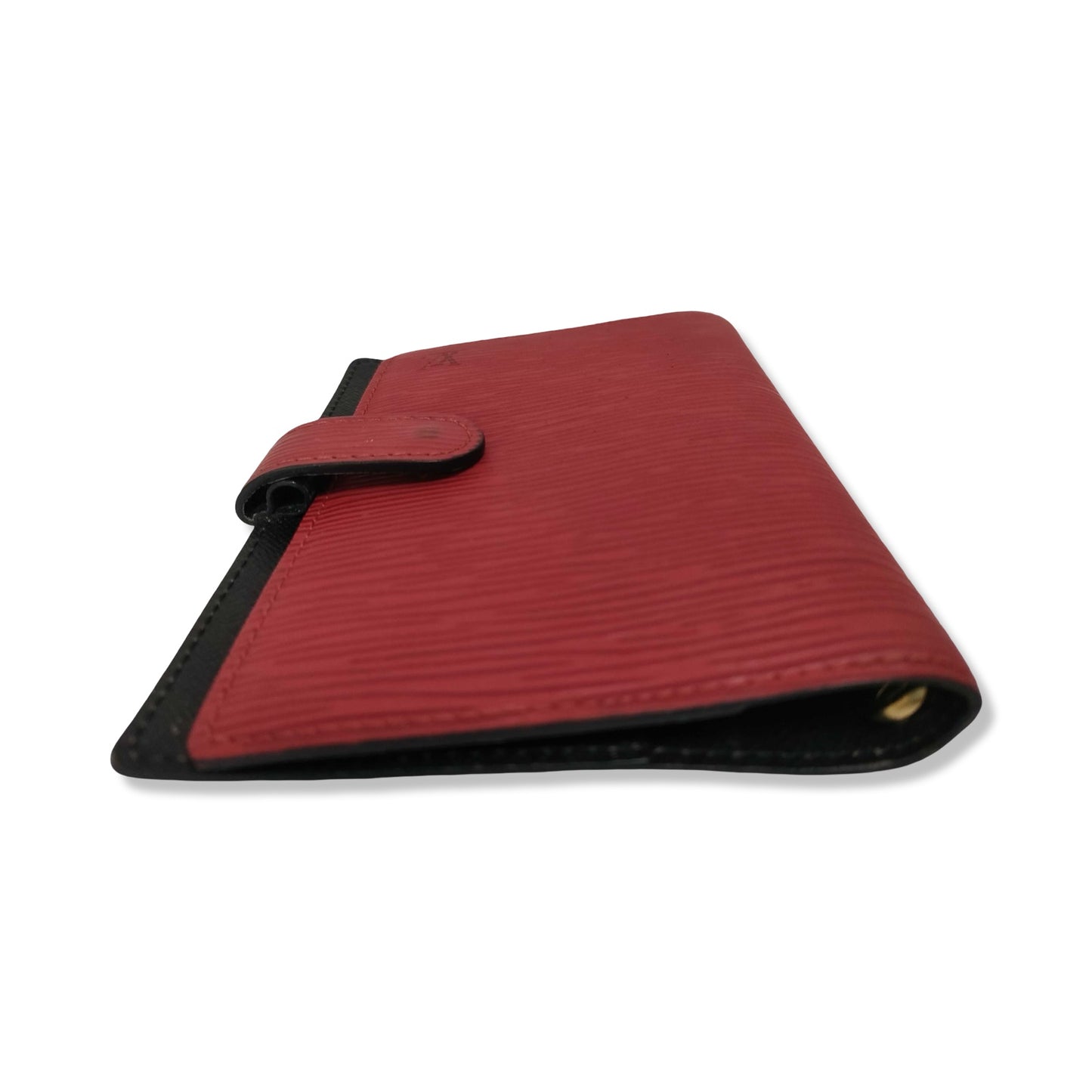 Pre-Owned Louis Vuitton Epi Leather Red Small Ring Agenda Cover - LV1905