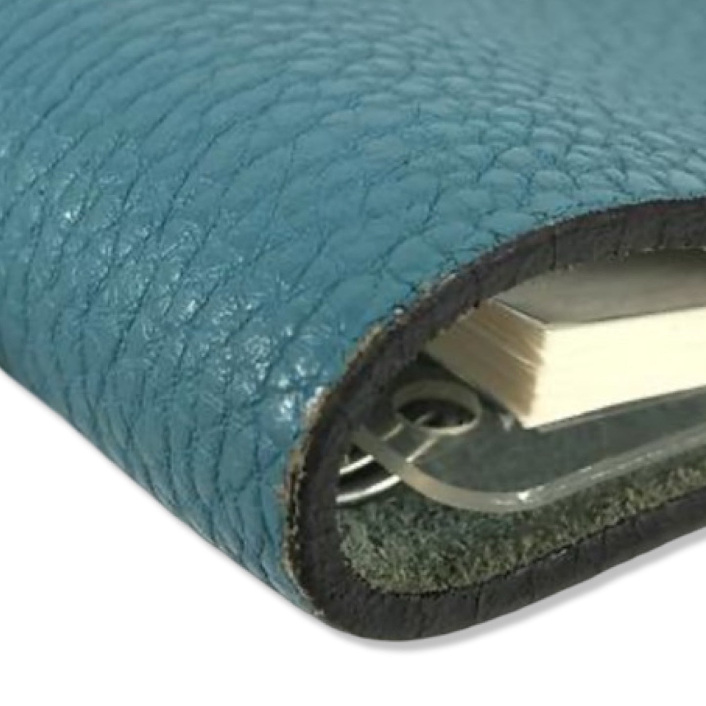 Pre-Owned Hermes Leather Notebook Cover - Blue - HER1016