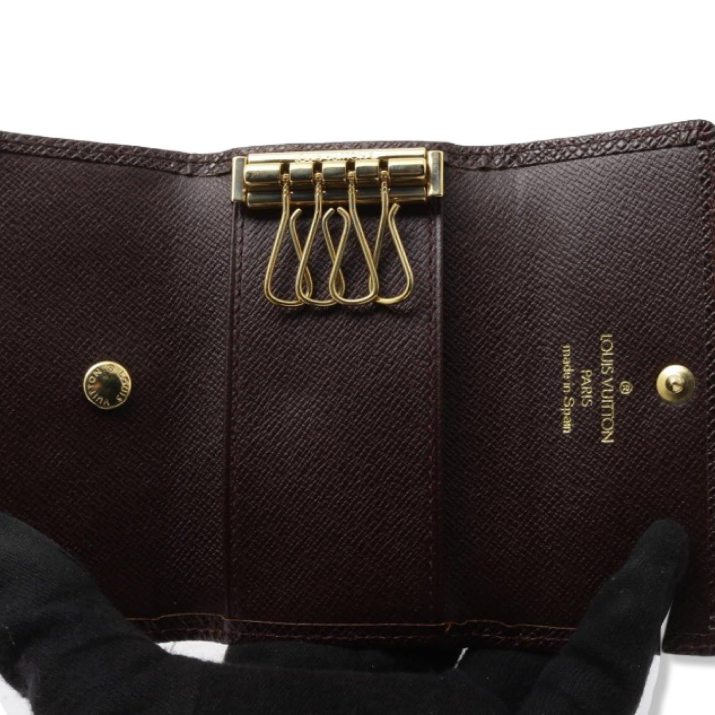 Pre-Owned Louis Vuitton Taiga Leather Multicle 4 Key Case - LV1403