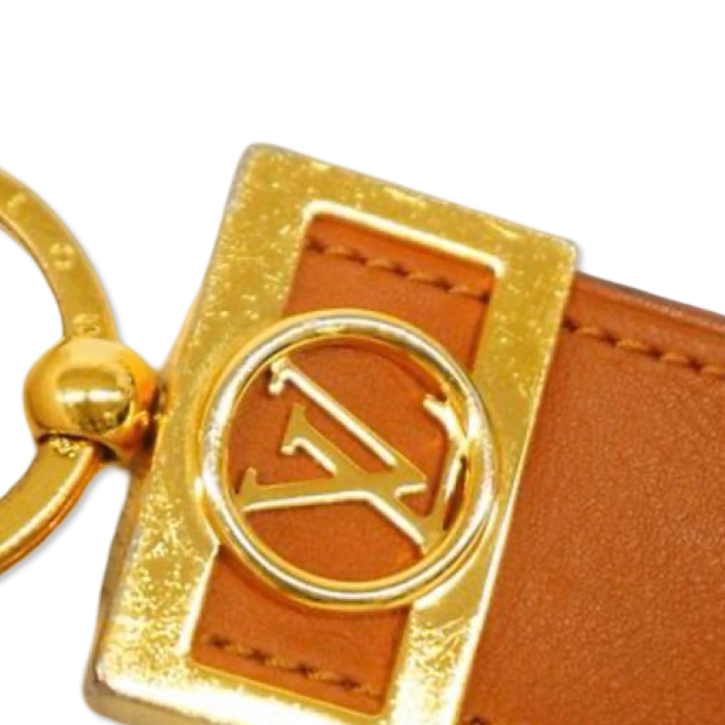 Pre-Owned Louis Vuitton Monogram Dauphine Dragonne Key Ring - LV1660