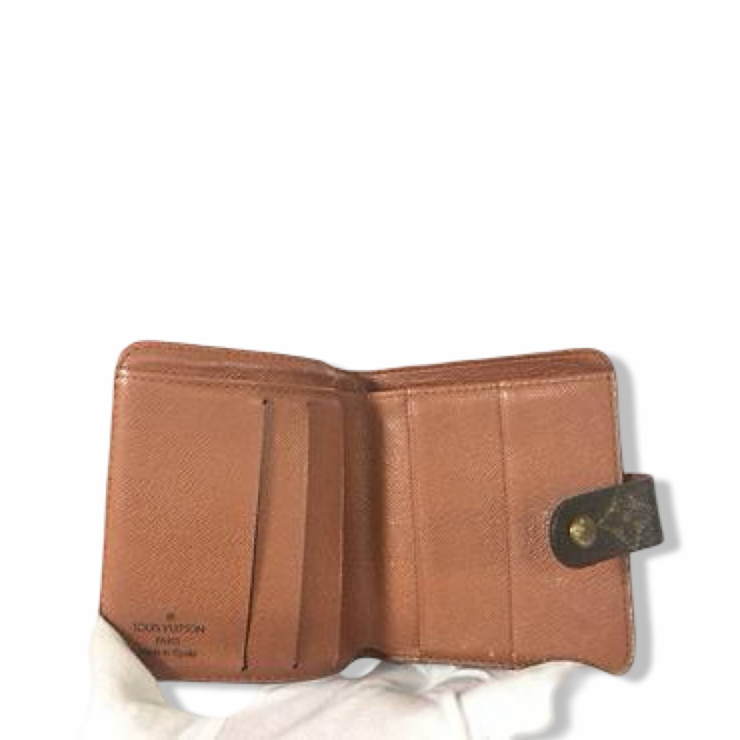 Pre-Owned Louis Vuitton Monogram Canvas Compact Zip Wallet - LV2005