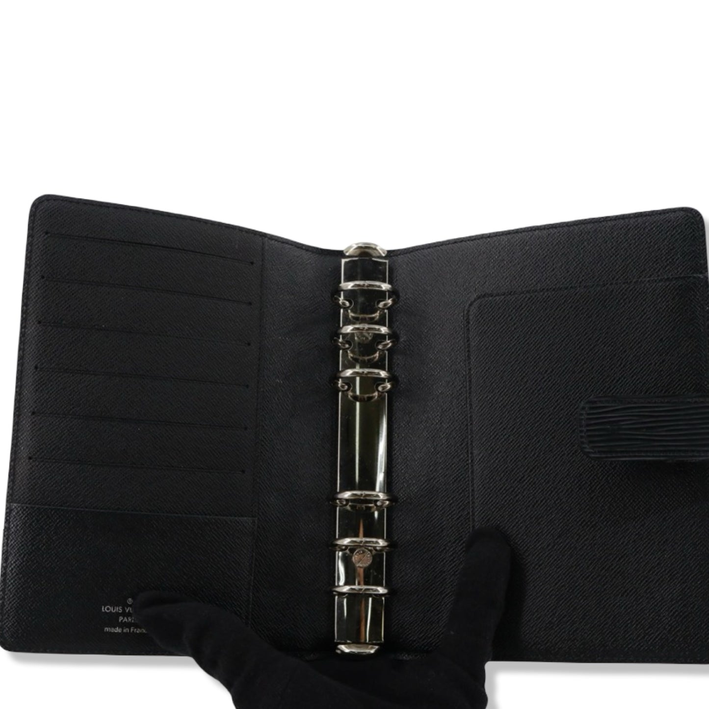 Pre-Owned Louis Vuitton Epi Leather Black Medium Ring Agenda - LV1383