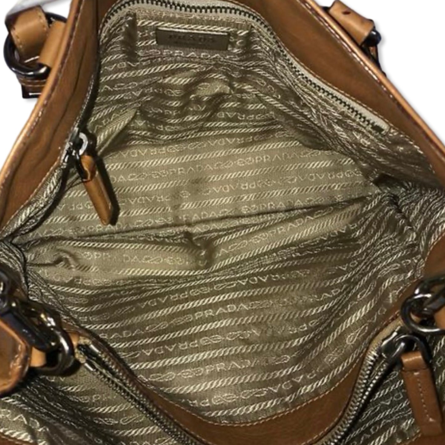 Pre-Owned Prada Leather Tote Bag - P1031