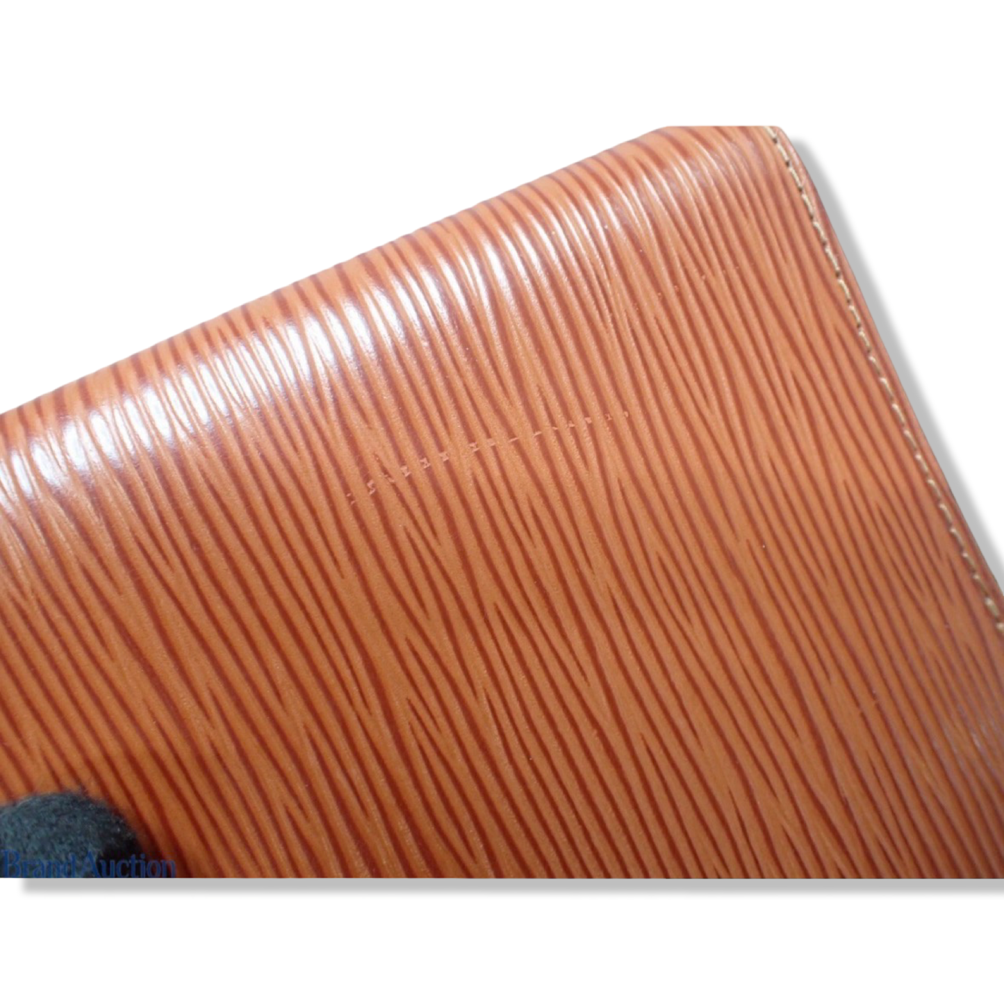 Pre-Owned Louis Vuitton Epi Leather Desert Fawn Small Ring Agenda Cover - LV2039