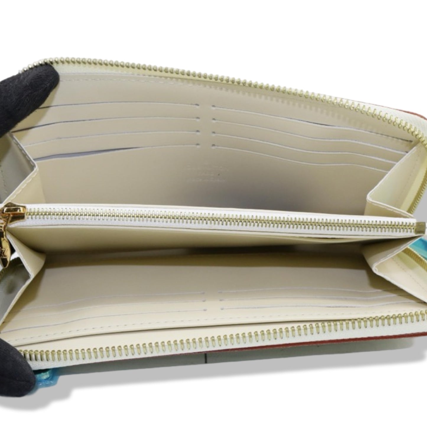 Pre-Owned Louis Vuitton Leather Suhali Zippy Wallet