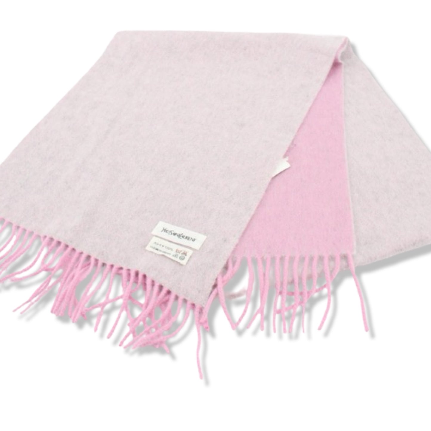 Pre-Owned Yves Saint Laurent Pink Scarf - YSL1020