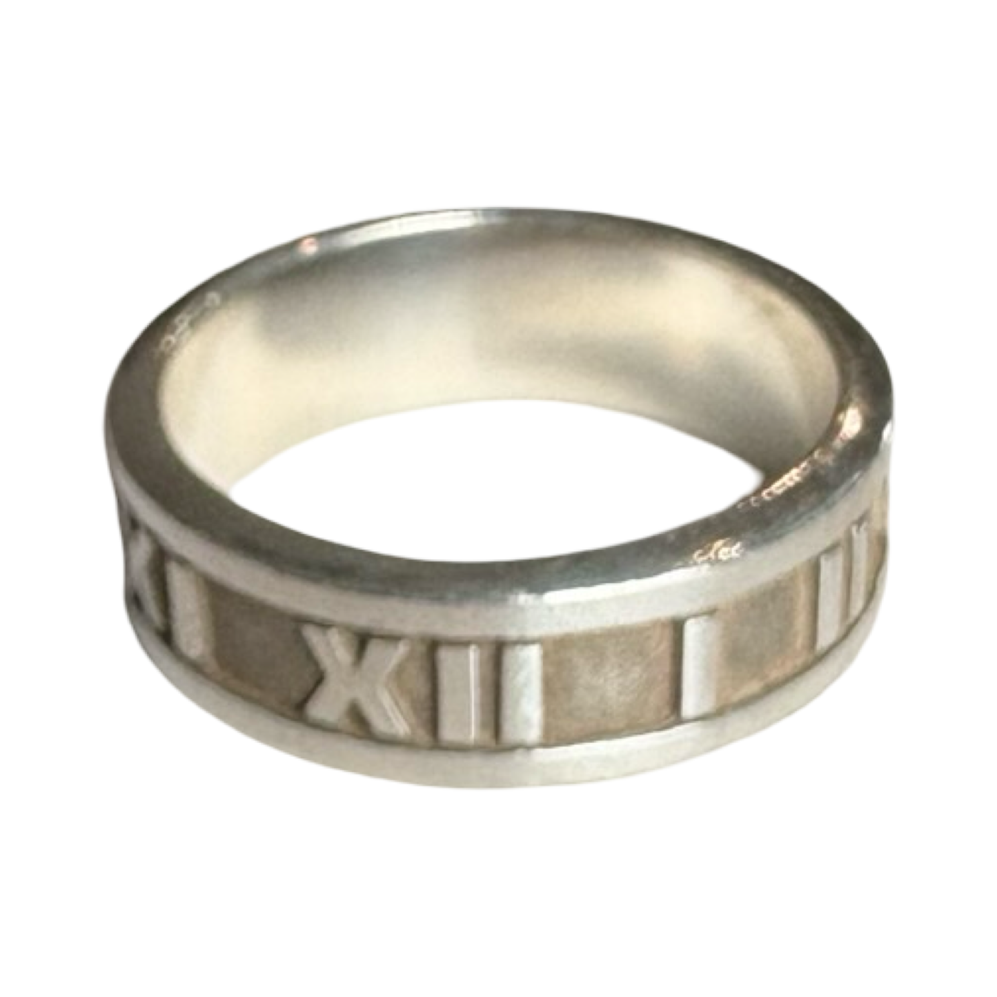 Pre-Owned Tiffany & Co Band Vintage Atlas Ring - Size 5 - TIF1036