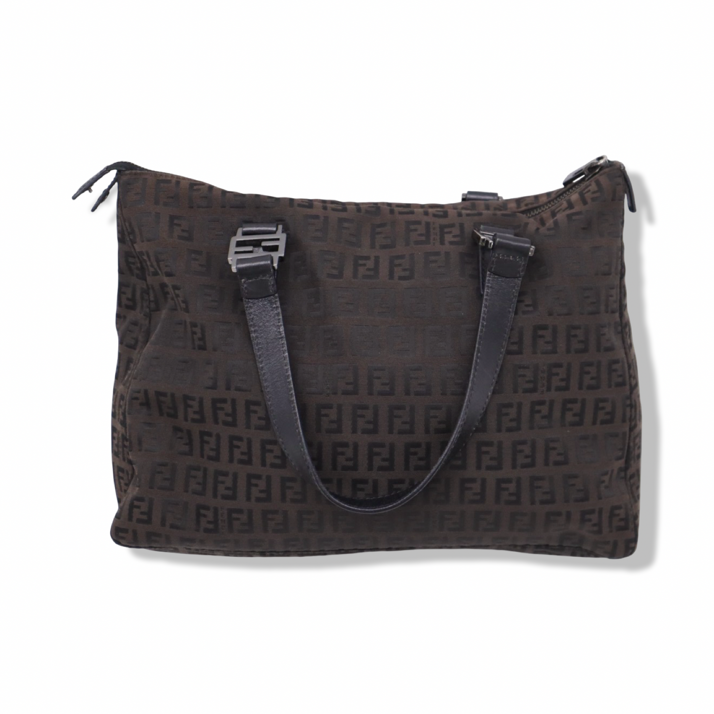 Pre-Owned Fendi Zucca Canvas Top Handle - FEN1033