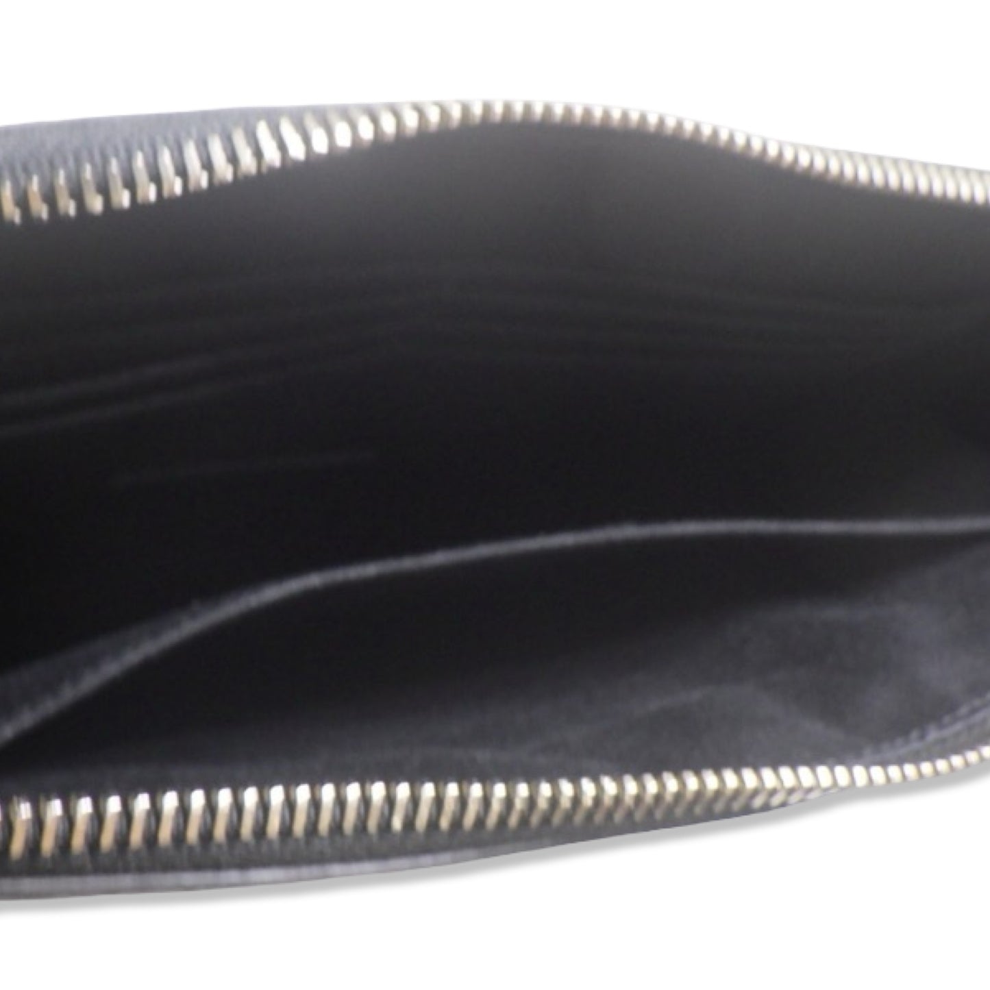 Pre-Owned Saint Laurent Croc Embossed Leather Pouch - YSL1023