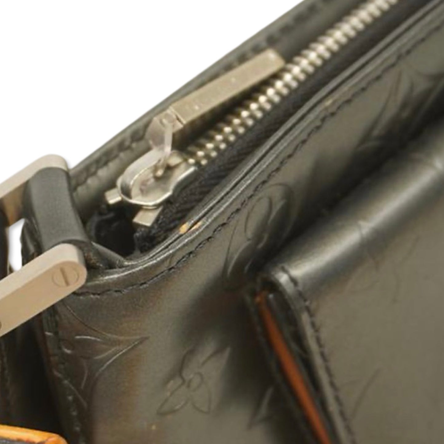 Pre-Owned Louis Vuitton Mat Vernis Leather Monogram Gray Alston - LV1654