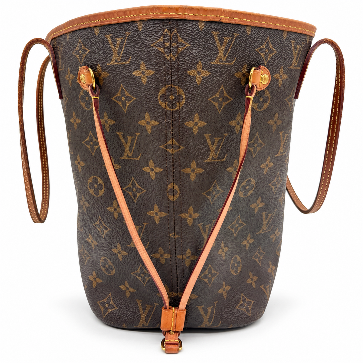 Pre-Owned Louis Vuitton Monogram Canvas Neverfull MM with Pouch - LV2137