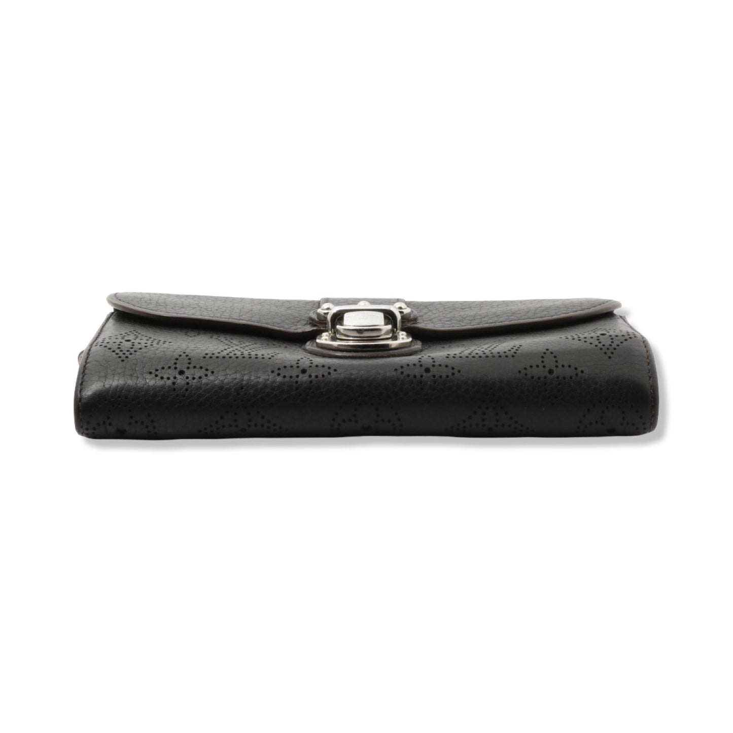 Pre-Owned Louis Vuitton Monogram Mahina Leather Long Wallet - LV1764