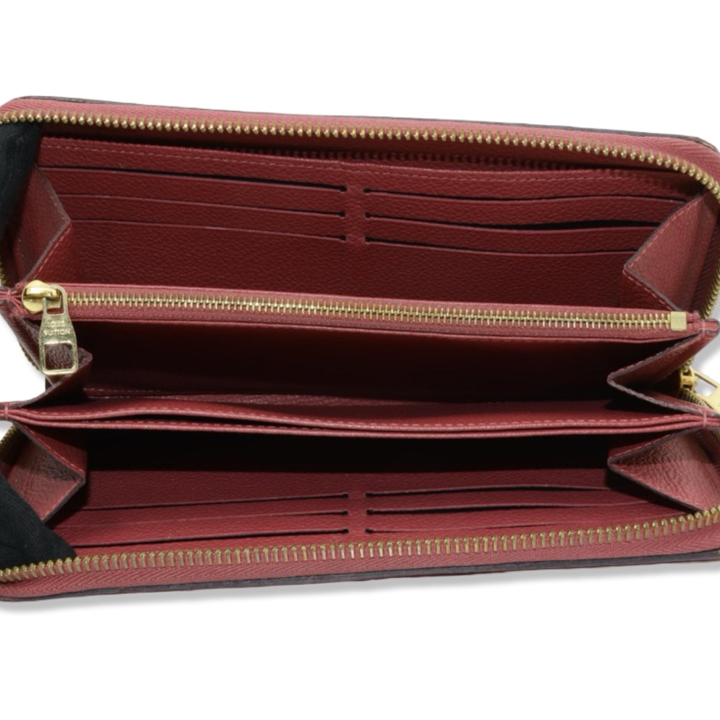 Pre-Owned Louis Vuitton Empreinte Leather Zippy Wallet Rose - LV1348