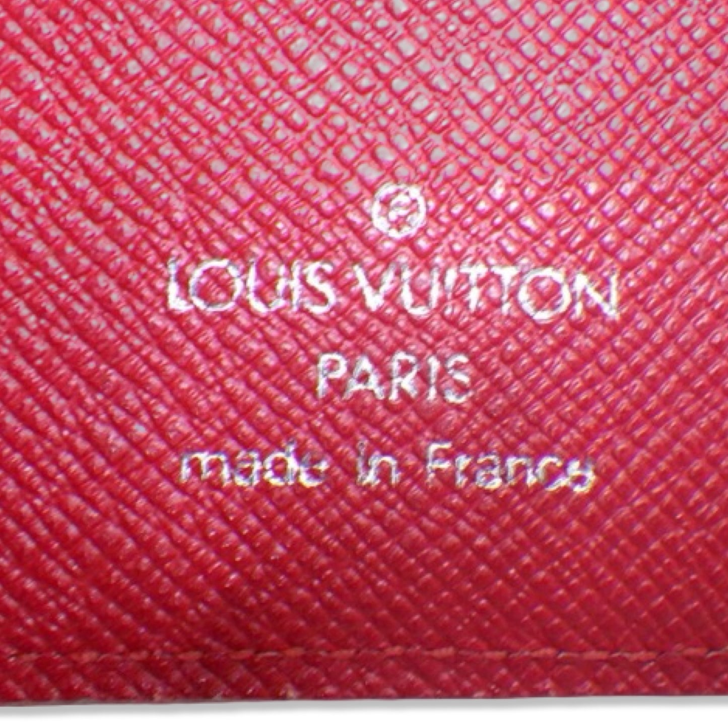 Pre-Owned Louis Vuitton Epi Leather Red Medium Ring Agenda - LV1451