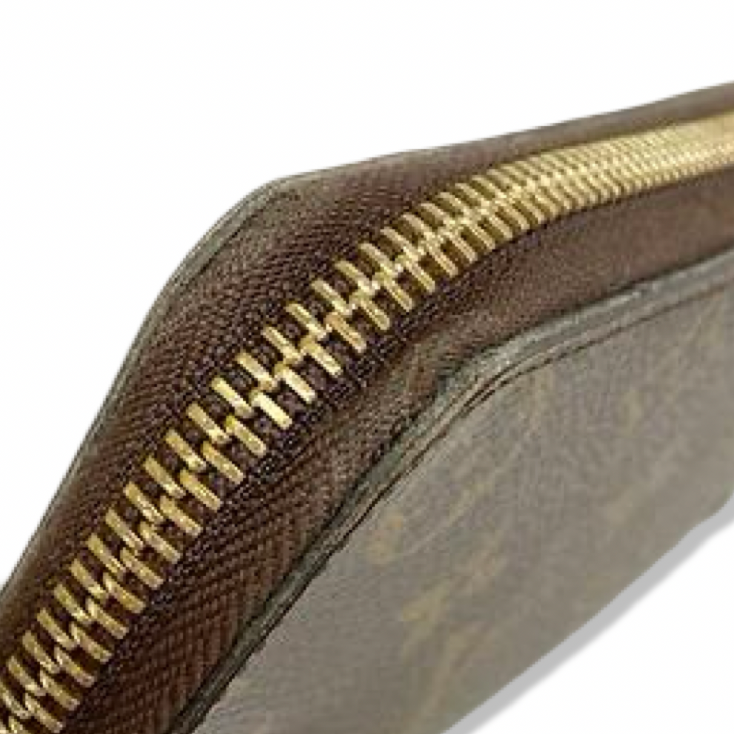 Pre-Owned Louis Vuitton Clemence Wallet Monogram Canvas with Orange Interior - LV2043
