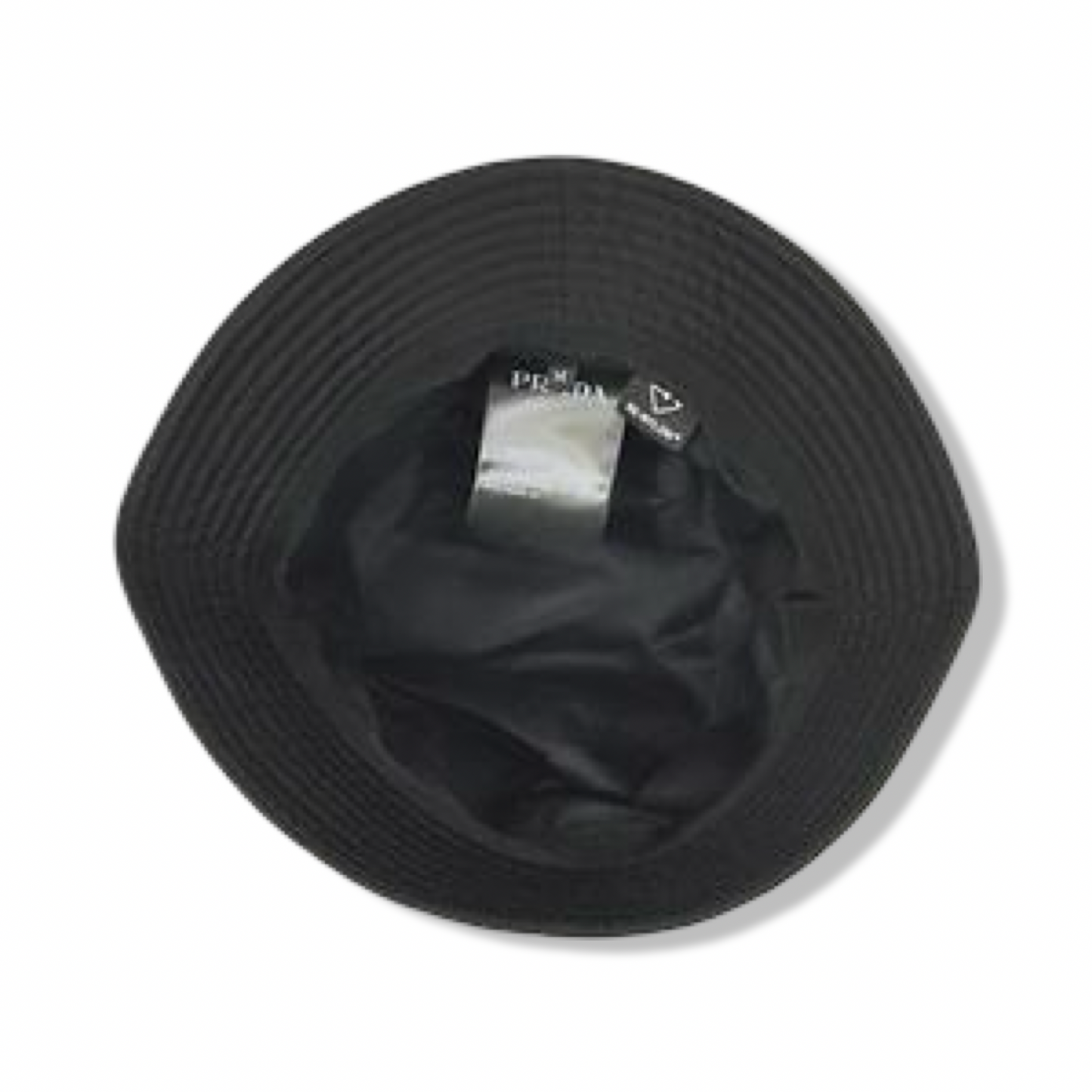 Pre-Owned Prada Black Bucket Hat - Size M - P1045