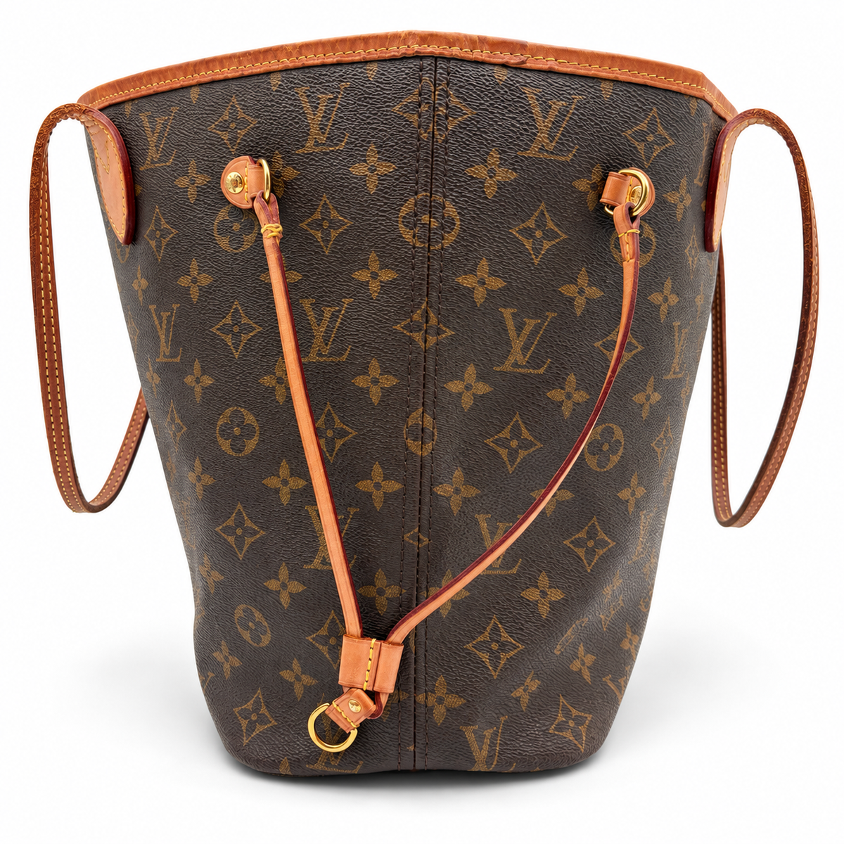 Pre-Owned Louis Vuitton Monogram Canvas Neverfull MM with Pouch - LV2137