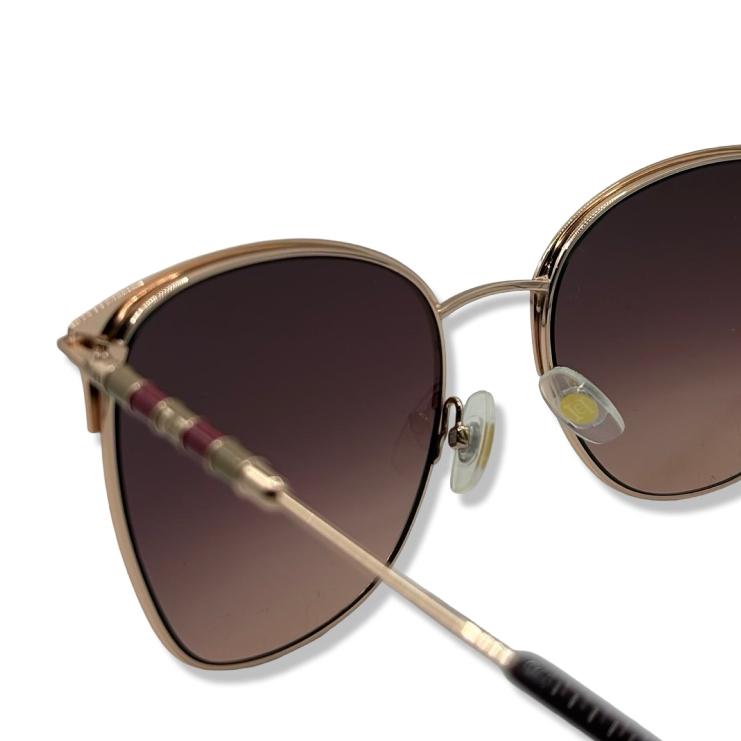 Pre-Owned Carolina Herrera Burgundy and Gold Sunglasses - Style: CH 0036/S - CAR1008
