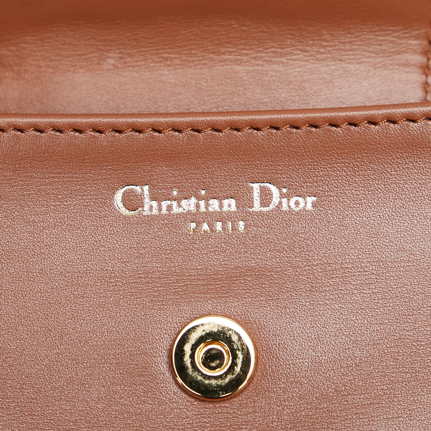 Pre-Owned Dior Calfskin Leather Medium DiorDouble - DIO1016
