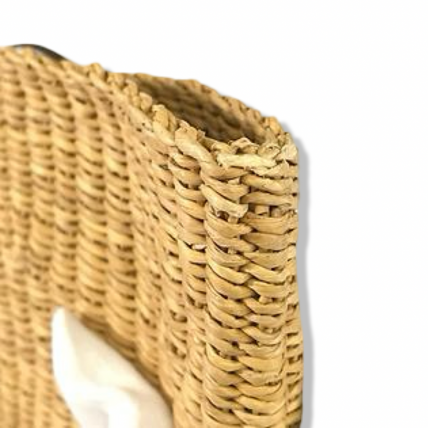 Pre-Owned Loewe Anagram Raffia Shell Basket Tote Bag Small - LOE1012