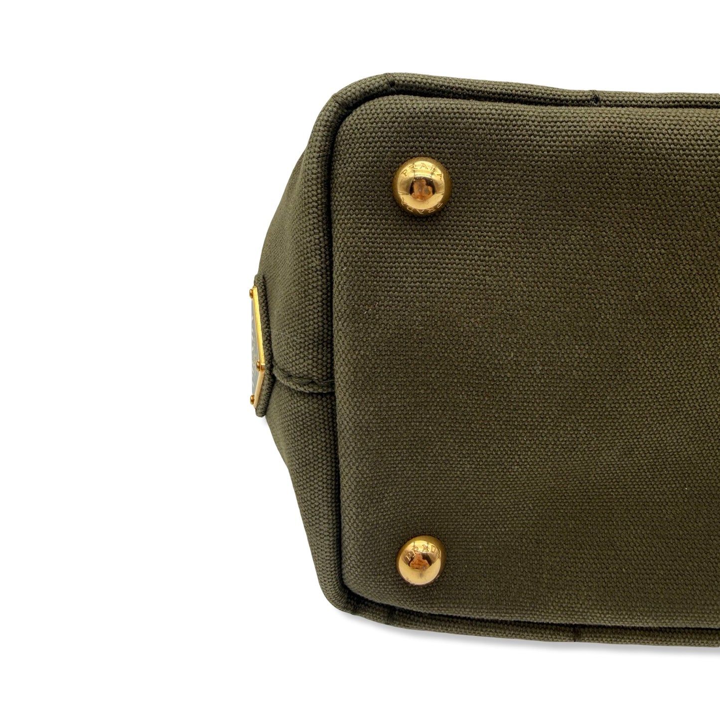 Pre-Owned Prada Canvas Canapa Tote Bag - P1043