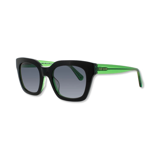 Pre-Owned Kate Spade Black and Green Frame Camryn Sunglasses - S-7ZJ/9O - KS1011