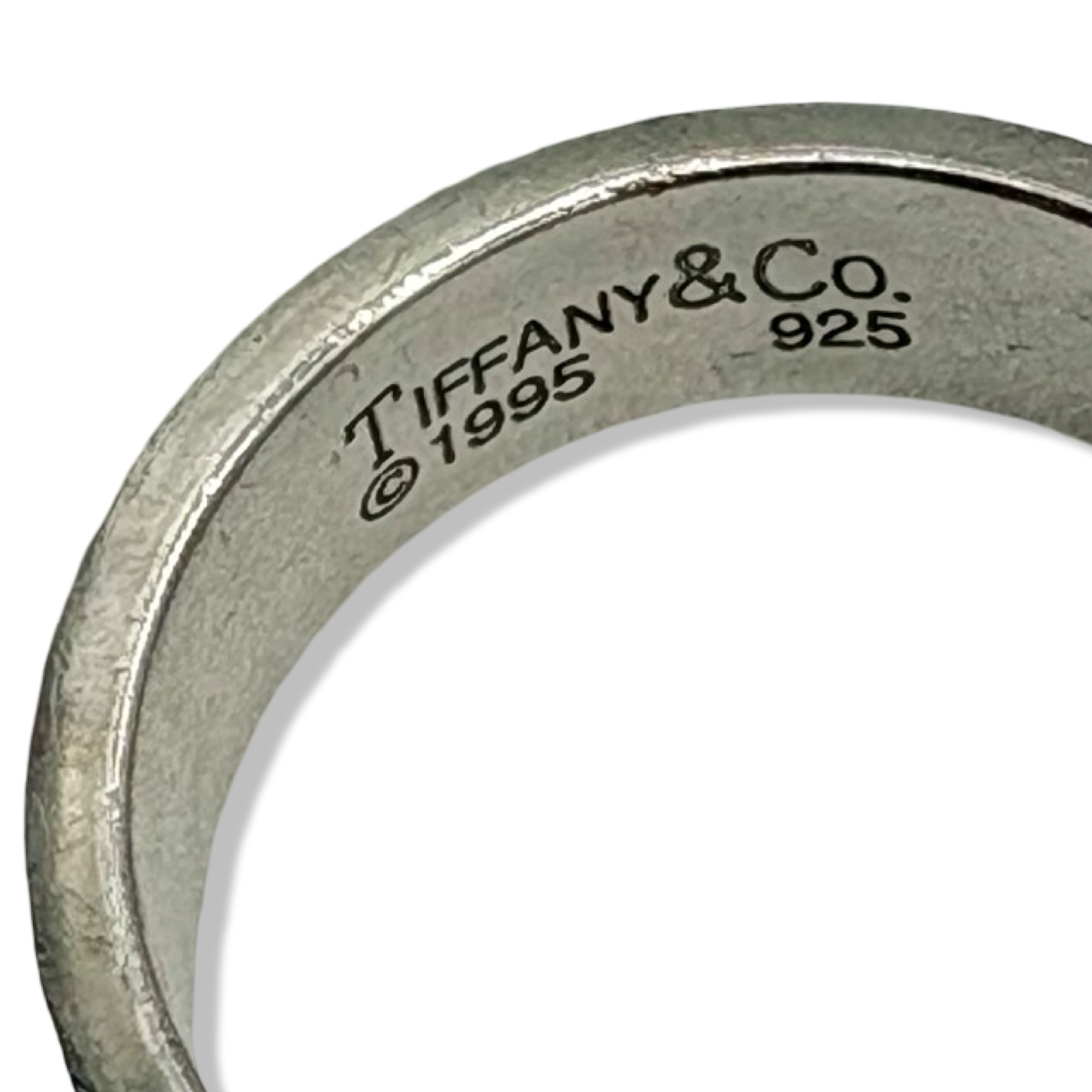 Pre-Owned Tiffany & Co Band Vintage Atlas Ring - Size 5 - TIF1036