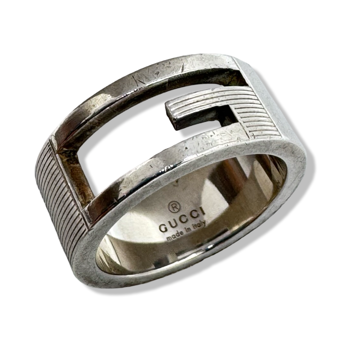 Pre-Owned Gucci Ring - Size 4.5 - G1182