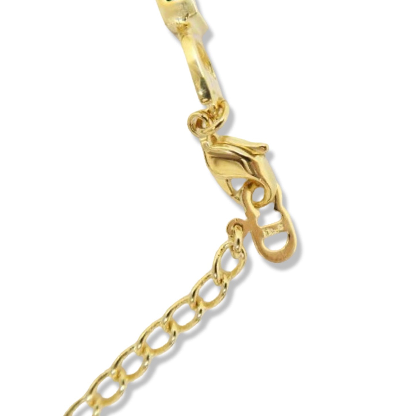 Pre-Owned Dior Burgundy and Gold Bracelet - DIO1032