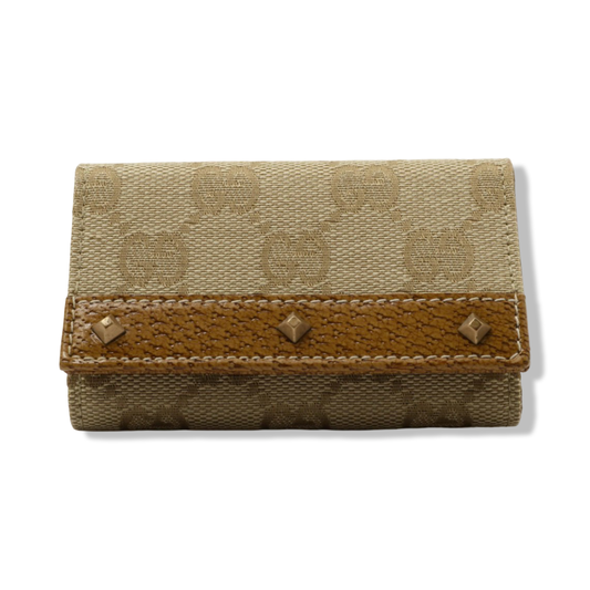 Pre-Owned Gucci Canvas Key Holder - G1205