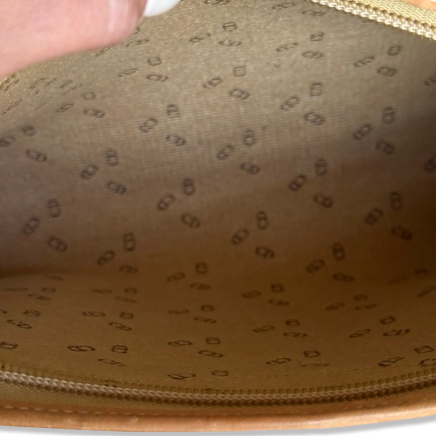 Pre-Owned Dior Coated Canvas Zip Pouch - DIO1013