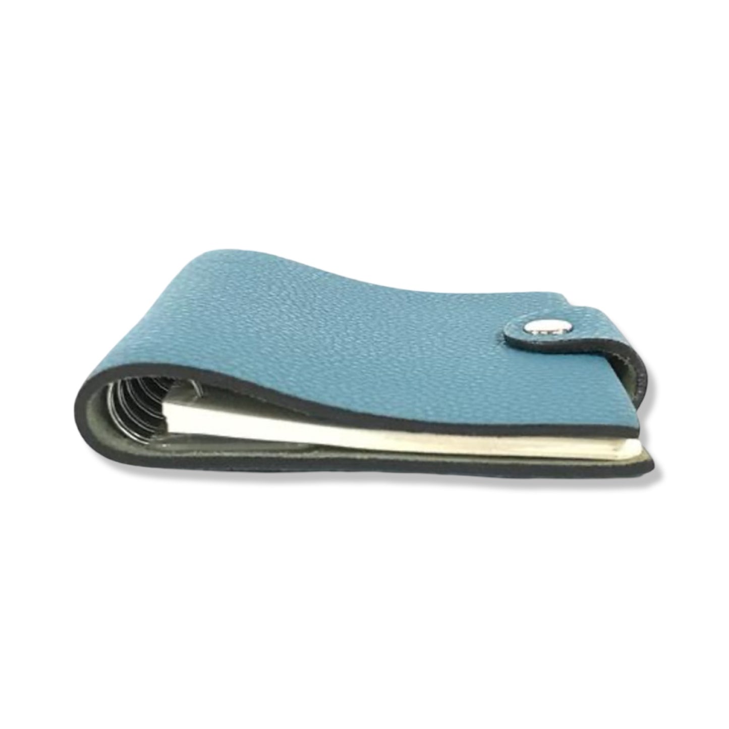 Pre-Owned Hermes Leather Notebook Cover - Blue - HER1016